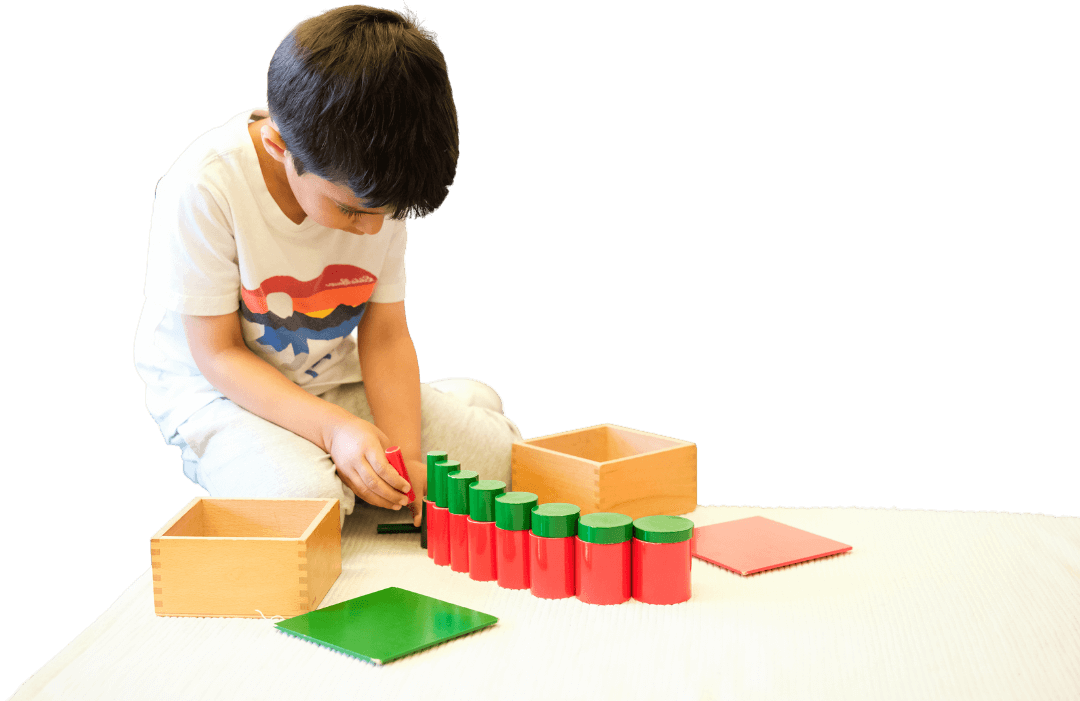 Child Playing with Blocks